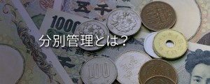 分別管理とは?