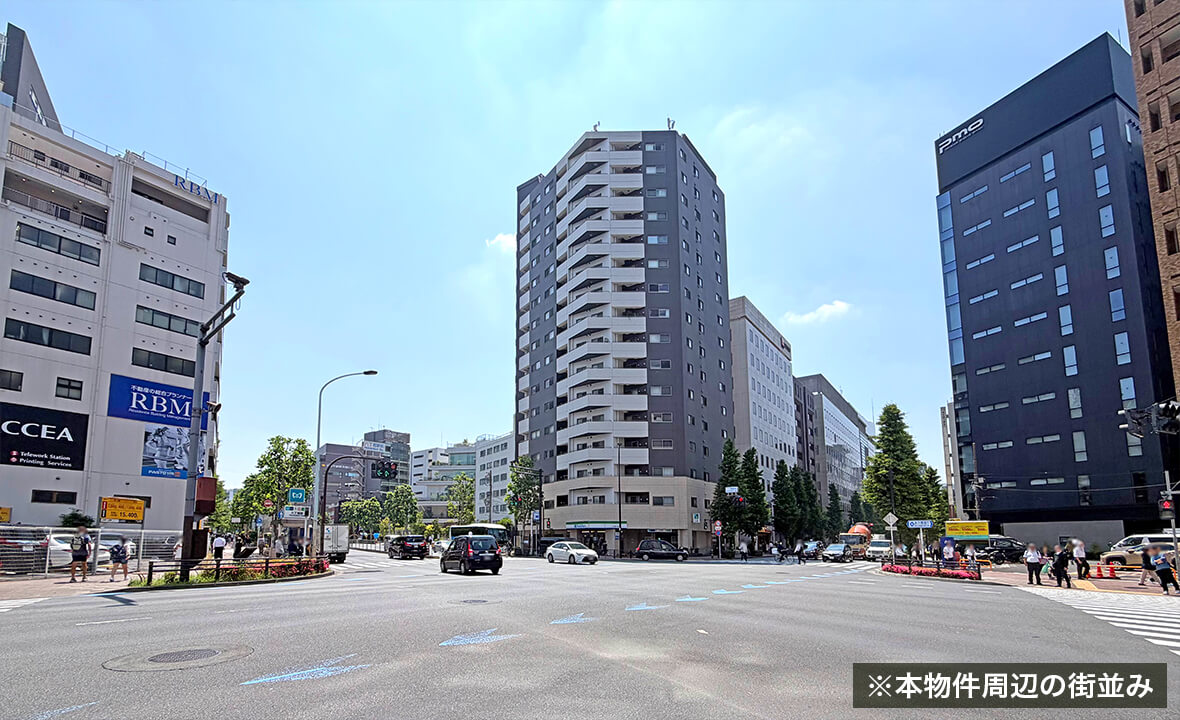 中央区八丁堀ホテル・オフィス用地案件