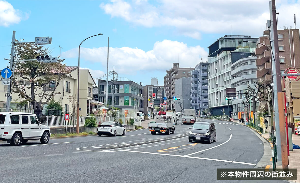 大田区洗足池戸建用地案件