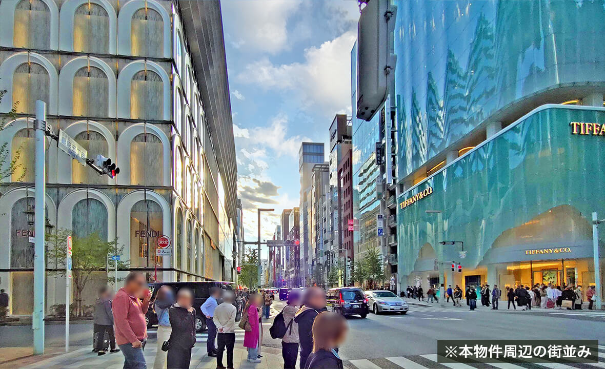 銀座5丁目商業ビル案件